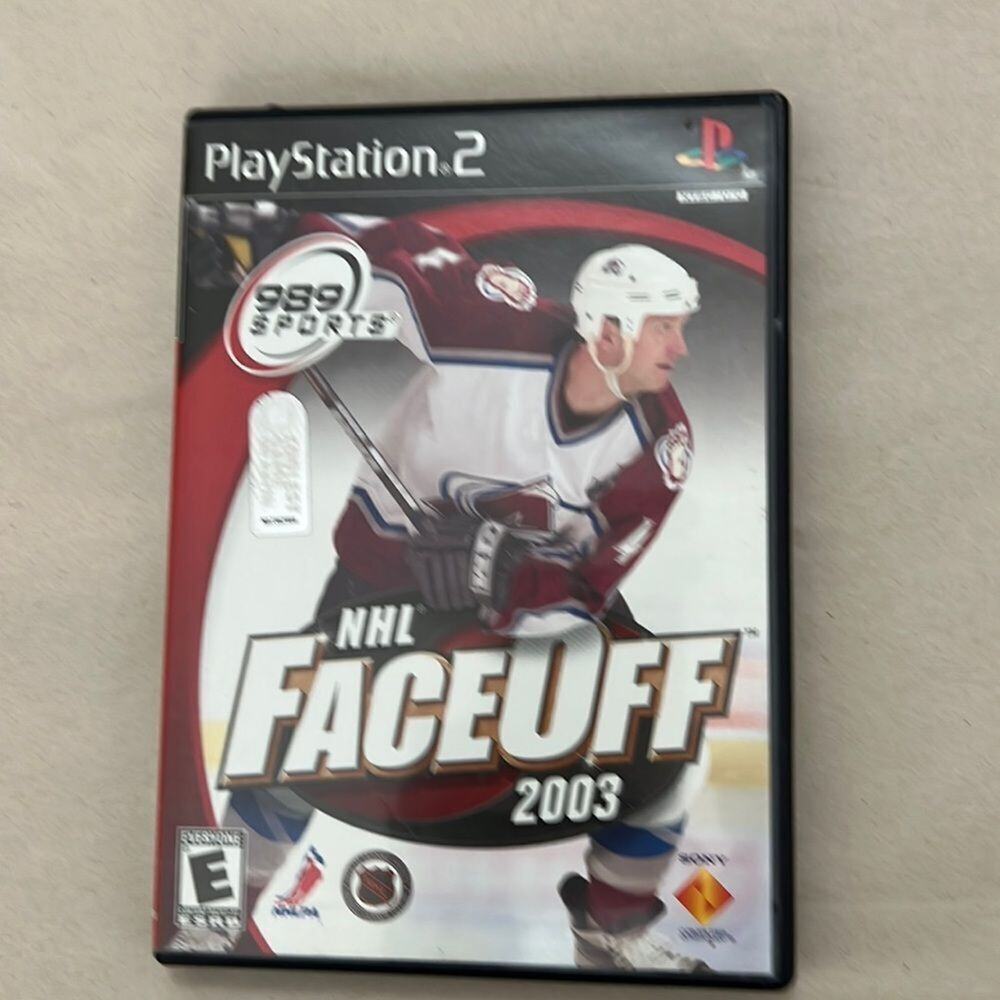 PLAYSTATION 2 NHL FACEOFF 03 GAME